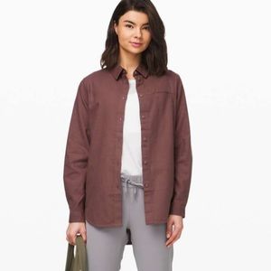 Lululemon Full Day Ahead Flannel